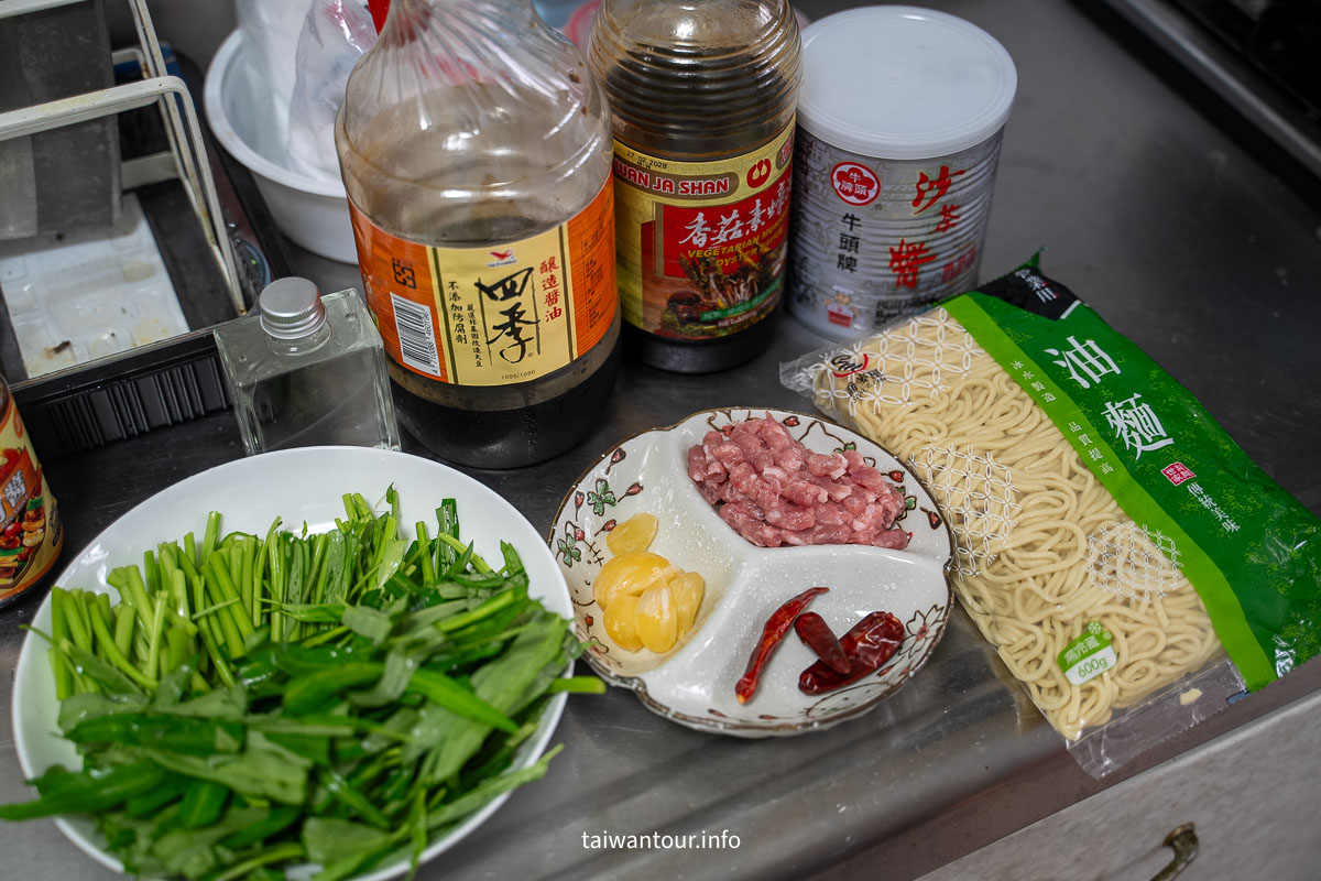 【一人份沙茶肉絲炒麵】獨享美味不孤單！路邊攤級色香味，全聯食材零失敗！