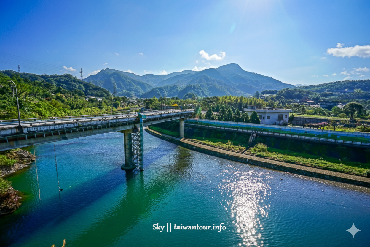 【逮魚堀溪自行車道】新北坪林景點推薦親子觀魚步道