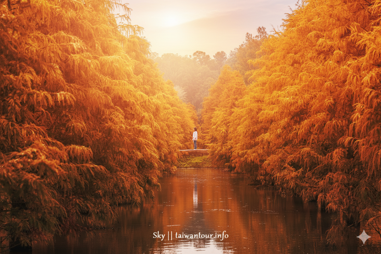 【三灣落羽松莊園秘境】苗栗景點推薦交通怎麼去