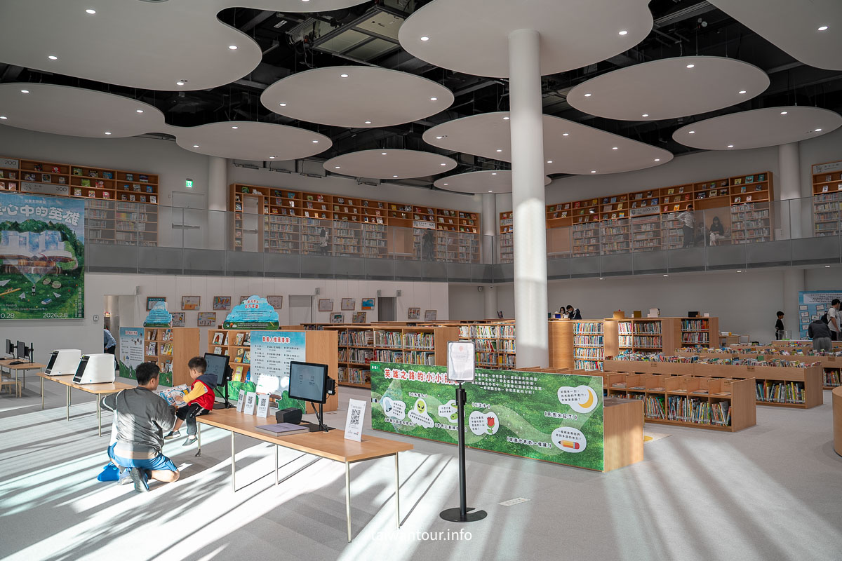 【綠美圖】臺中市立圖書館總館.水湳中央公園一日遊必訪亮點、交通、親子攻略