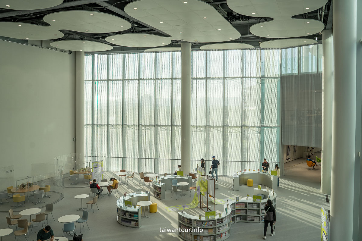 【綠美圖】臺中市立圖書館總館.水湳中央公園一日遊必訪亮點、交通、親子攻略