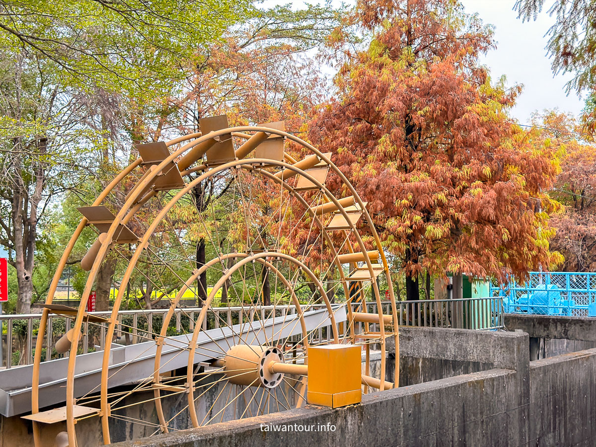 【農田水利會文物陳列館園區】雲林林內秘境落羽松景點推薦