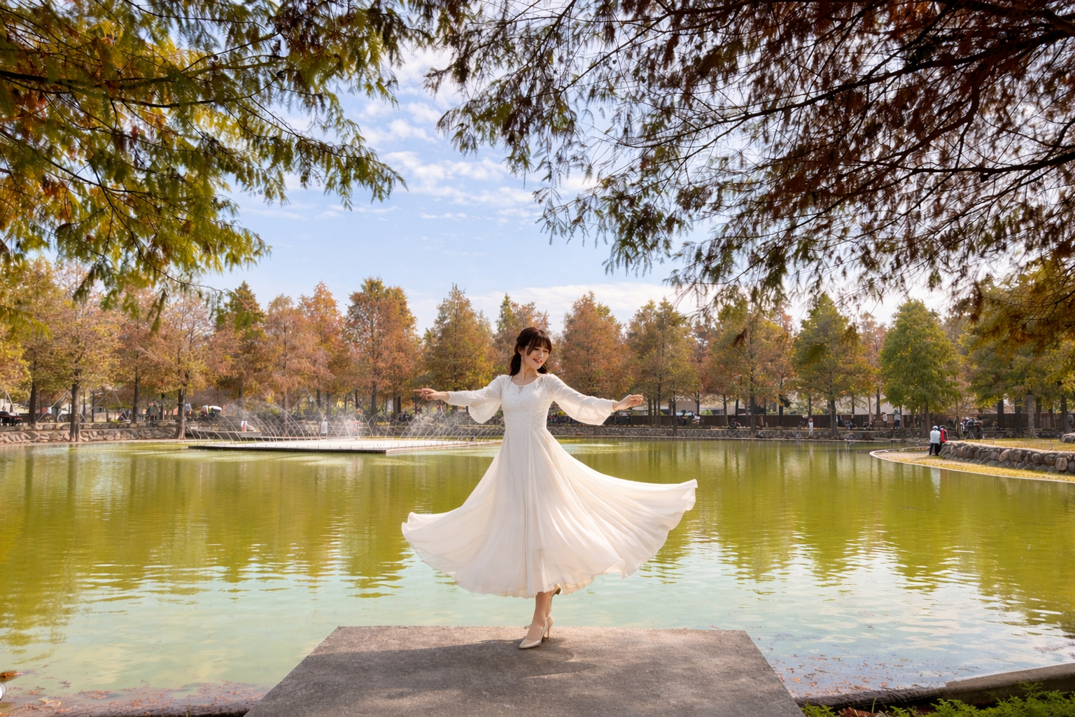 【欣美創意園區】南投名間落羽松推薦.親子銀髮族景點