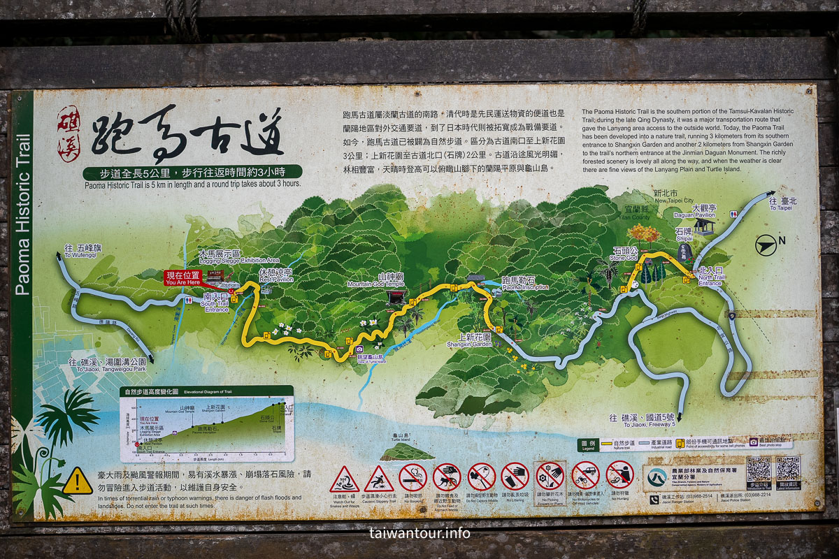 【跑馬古道】宜蘭礁溪親子銀髮步道.百萬景觀秘境