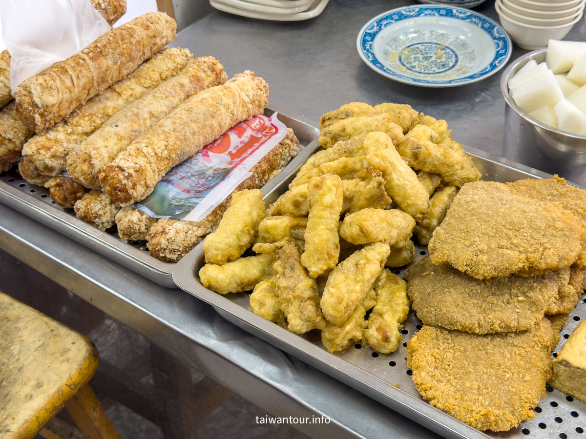 【嘉義西市米糕】西市場米糕.豆腐皮肉捲小吃推薦