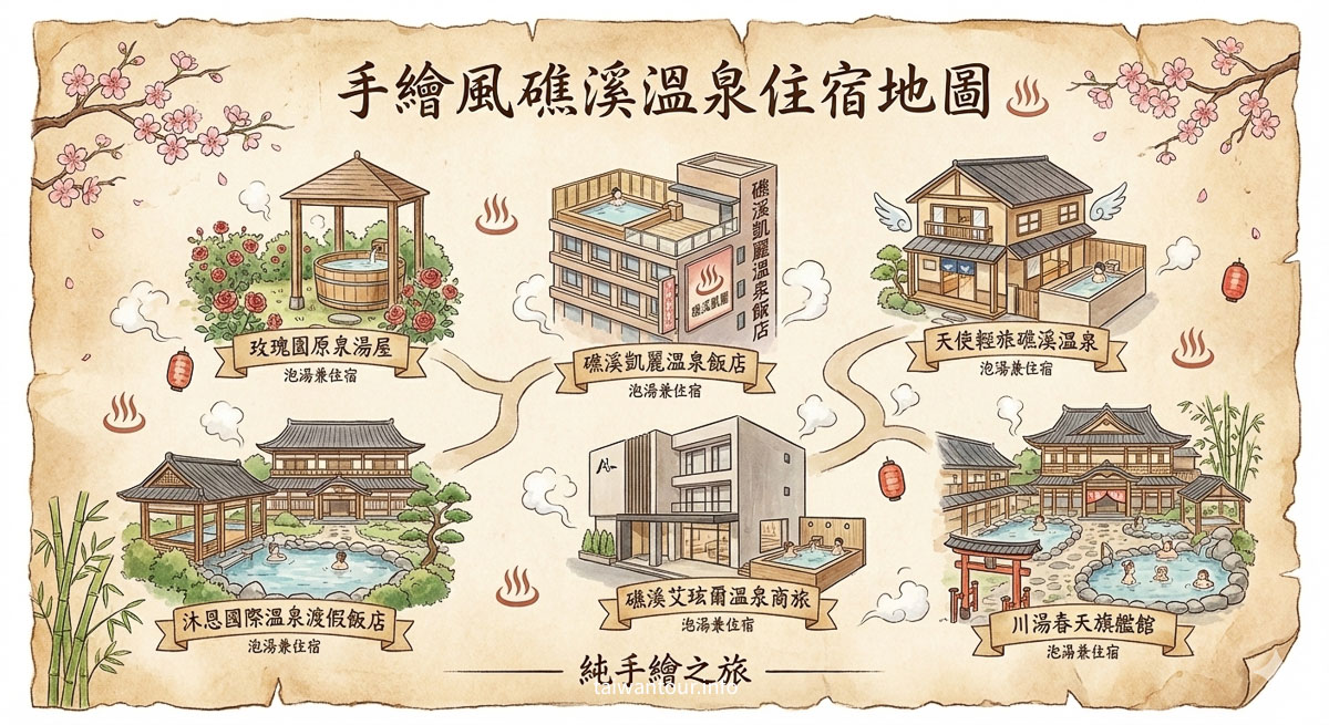 2026【礁溪溫泉湯屋.湯房.住宿推薦】平價親子住宿懶人包