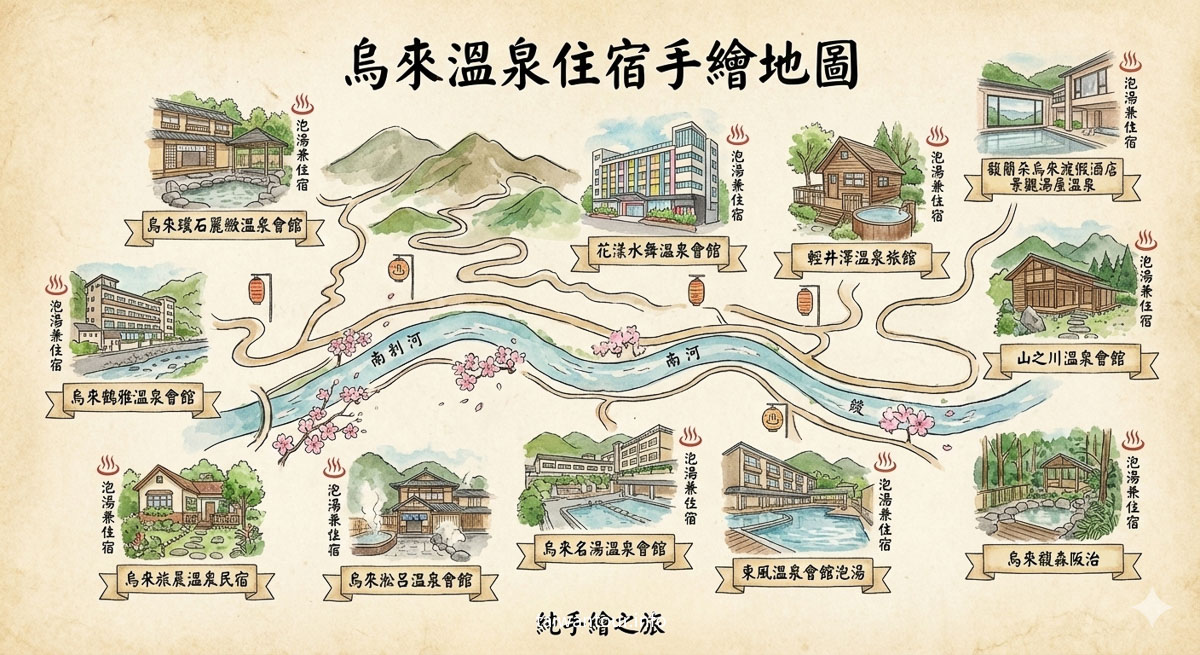 【新北烏來溫泉推薦】湯屋網美推薦.交通.必拍景點一次掌握