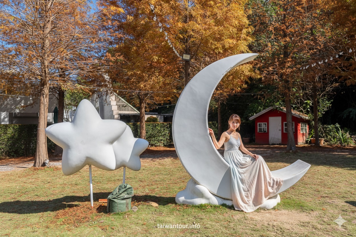 【青青食尚花園】台北落羽松秘境.士林夢幻婚宴x下午茶完整攻略