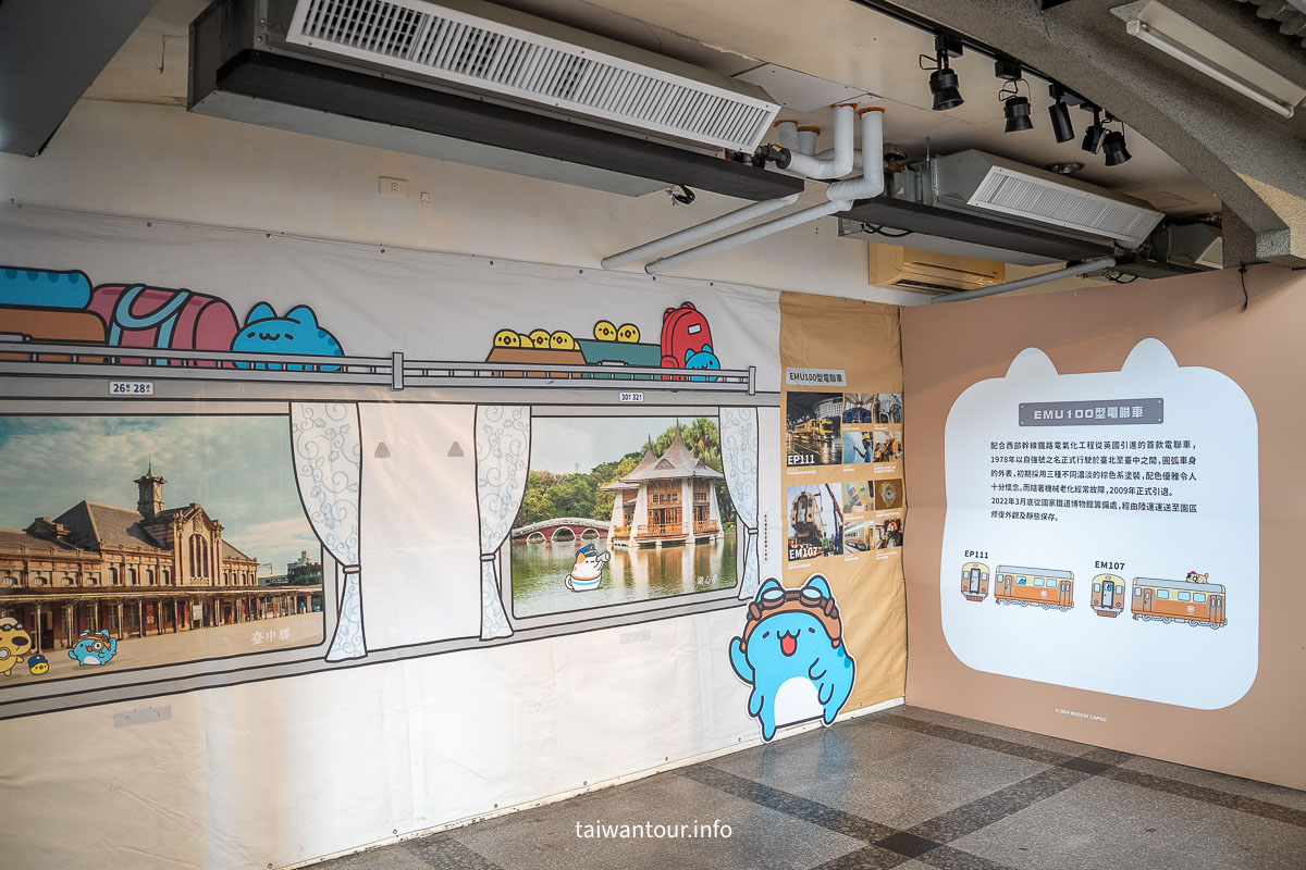 【臺中驛鐵道文化園區】台中景點親子景點.貓貓蟲咖波