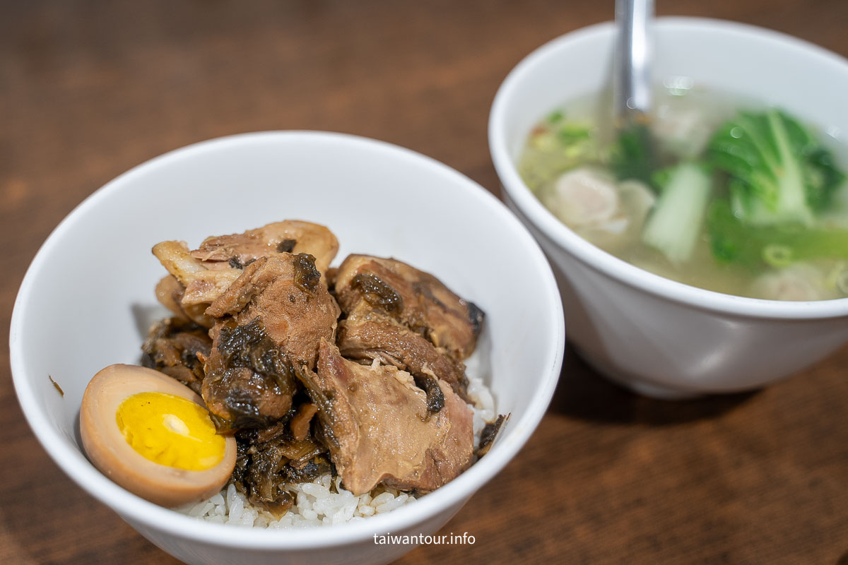 【德利麵食】繼光街百年老宅 x 銷魂梅干扣肉飯.台中車站美食推薦