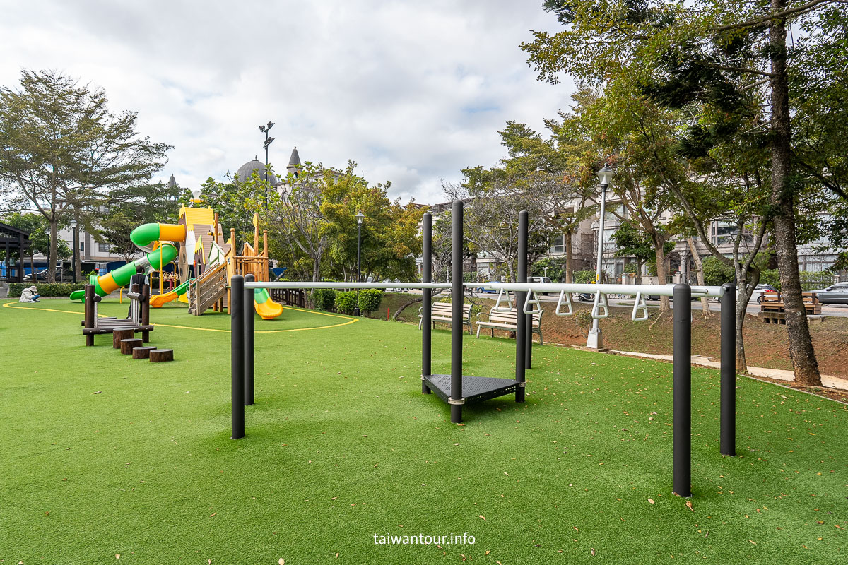 【隆林公園】林口蜜蜂主題超可愛.溜滑梯.攀爬網.還有飛機看到飽