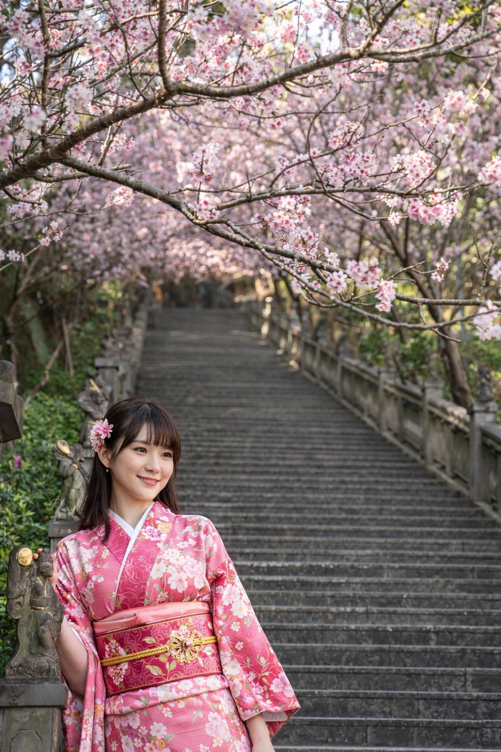 2026【碧山巖櫻花隧道】花況內湖情侶約會百萬夜景.開漳聖王廟