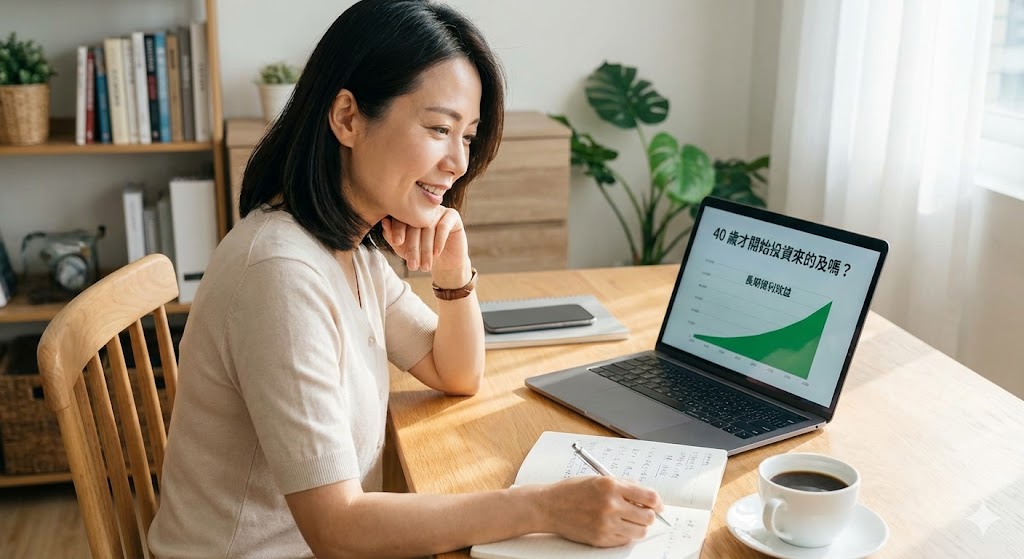 【40 歲才開始投資來的及嗎？】大盤型 ETF躺著賺