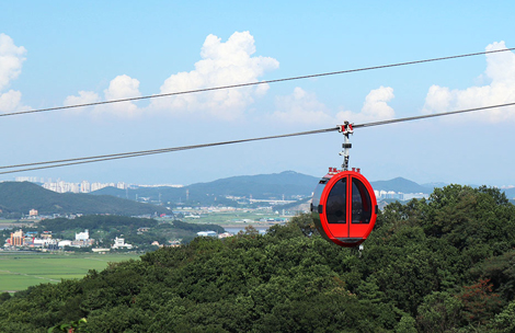 【江華島斜坡滑車】首爾近郊俯瞰西海美景、交通門票一次搞定
