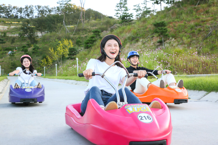 【江華島斜坡滑車】首爾近郊俯瞰西海美景、交通門票一次搞定