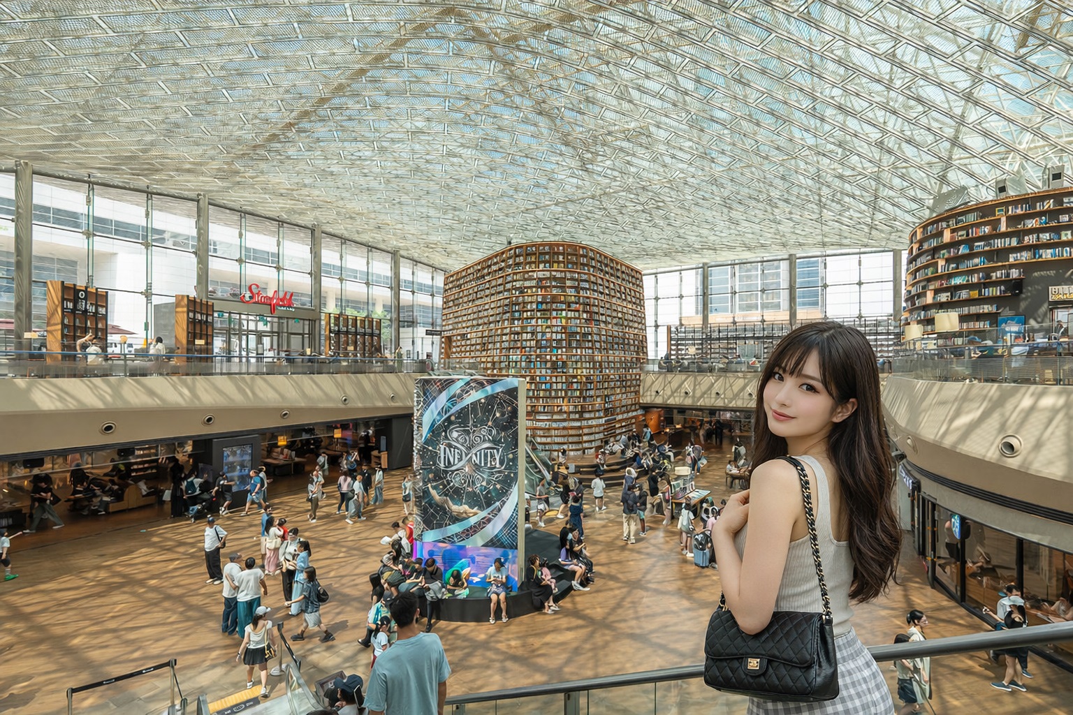 【星空圖書館 (Starfield Library)】網美打卡！交通.美食.拍攝秘訣全攻略