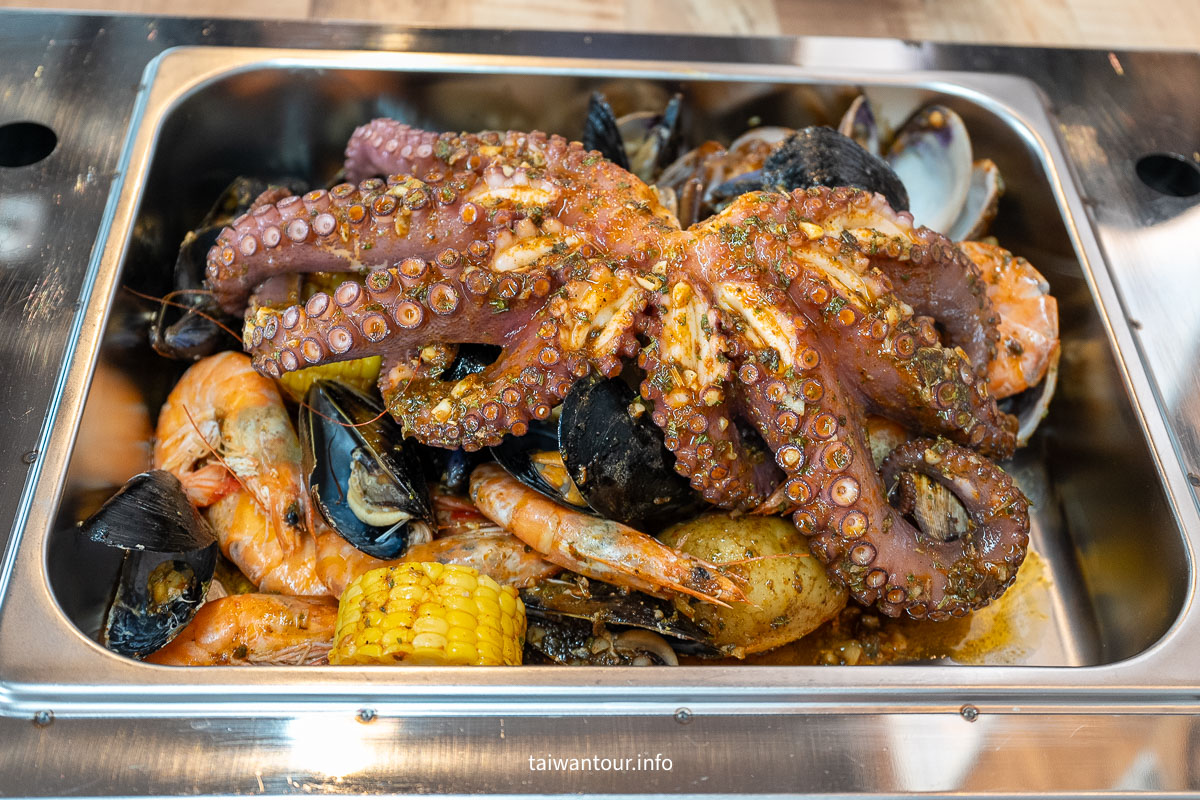 【Kickin Seafood】首爾近郊漁夫吃法必訪特色餐廳（키킨씨푸드 강화점）