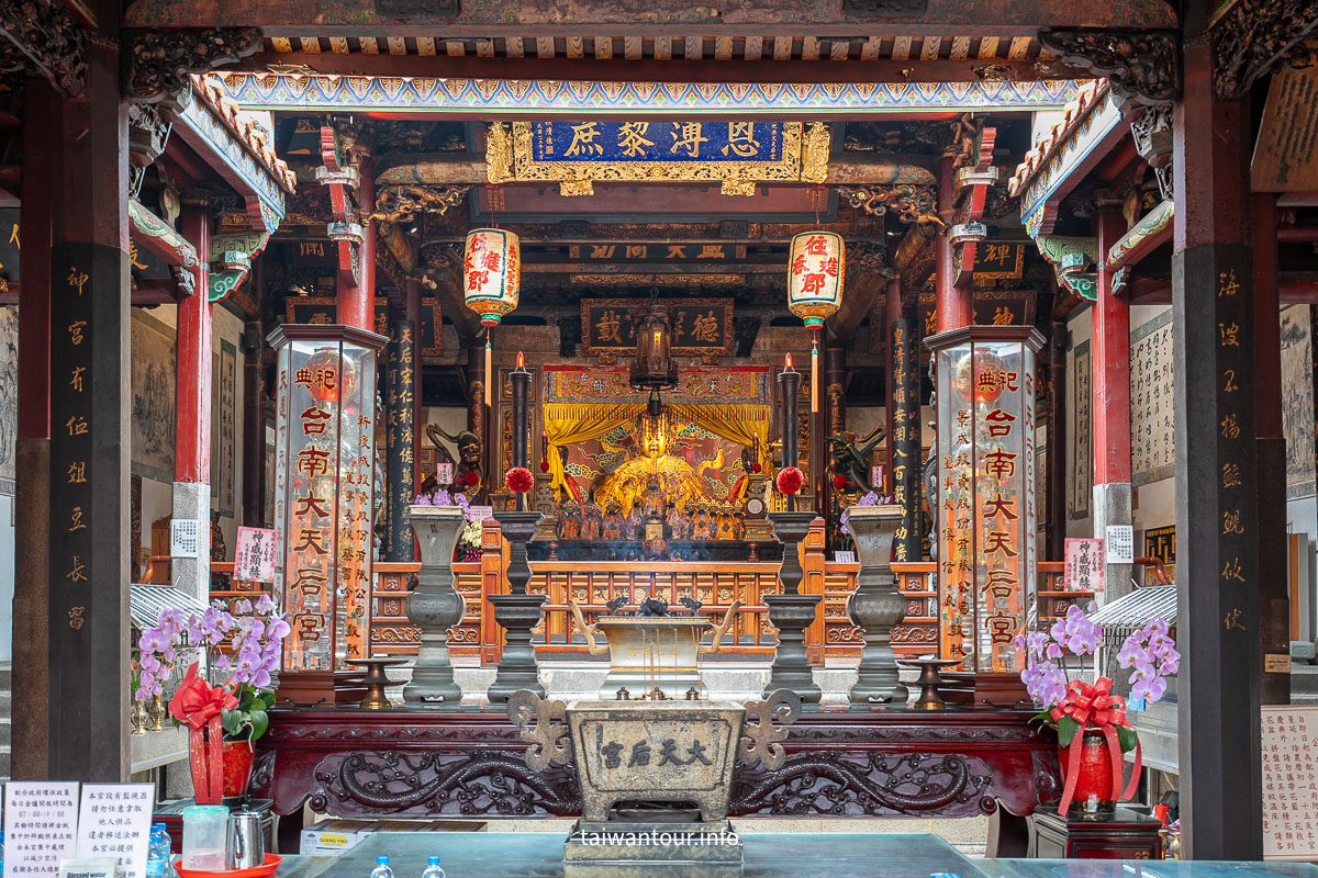 【台南祀典大天后宮】清代王府.全台最靈驗月老與國定古蹟深度遊