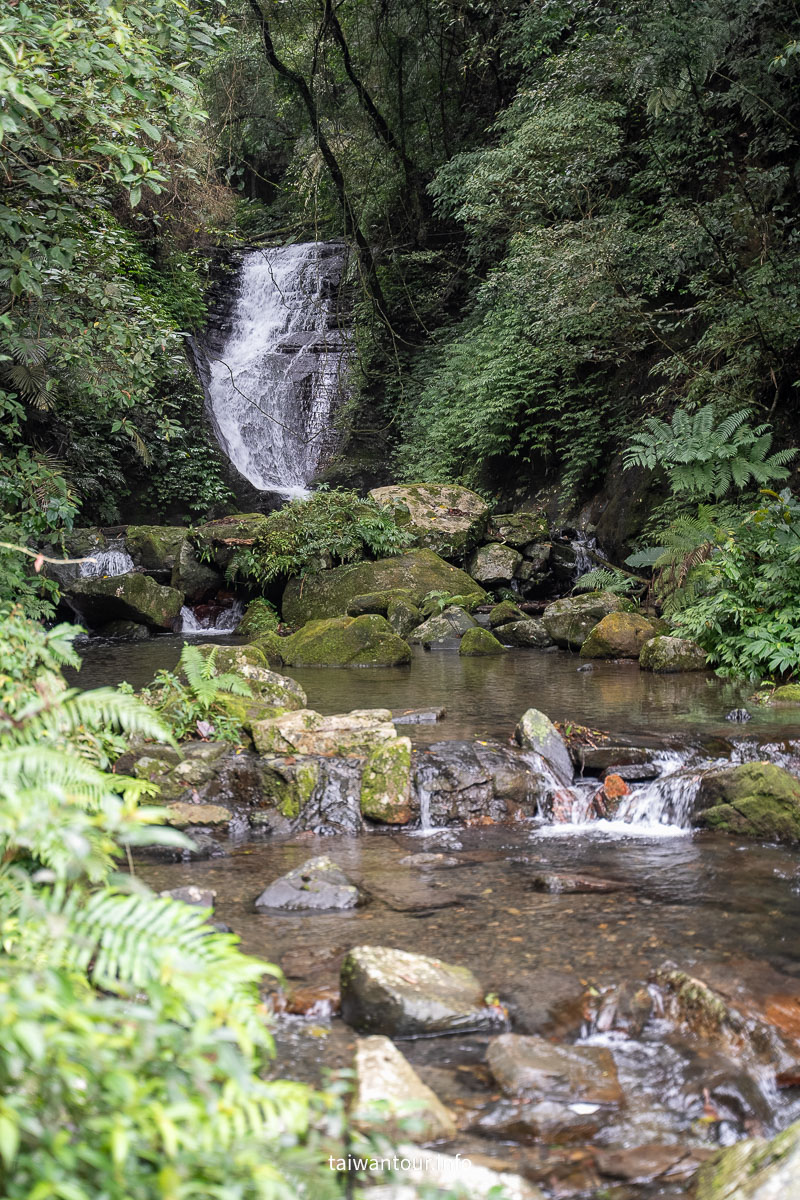 【五峰旗瀑布】宜蘭礁溪親子樂齡景點.步道推薦