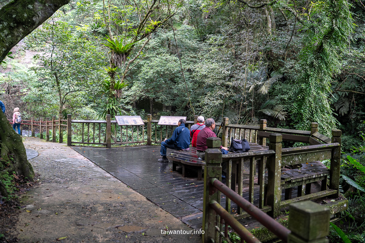 【五峰旗瀑布】宜蘭礁溪親子樂齡景點.步道推薦