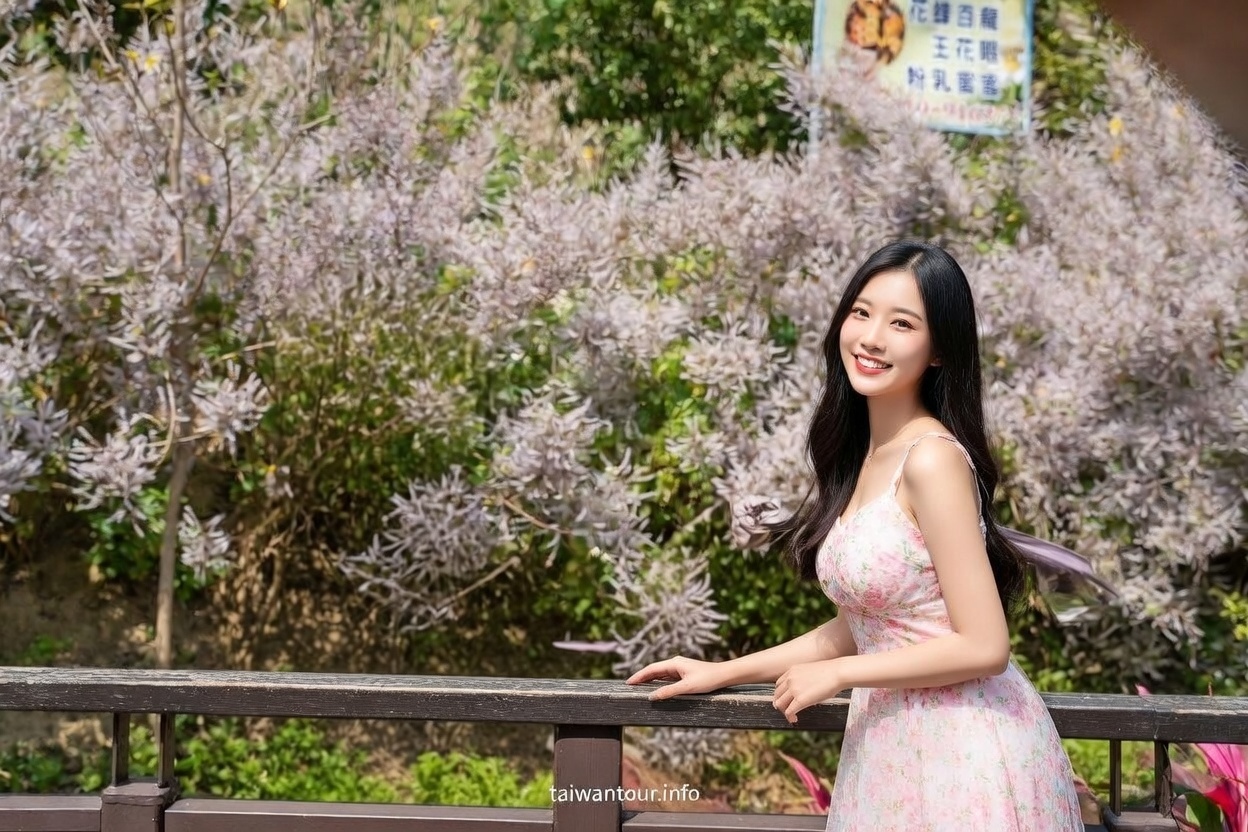 【峨眉湖環湖步道】新竹黃花風鈴木爆炸開！細茅埔吊橋、彌勒大佛、遊湖秘境一日遊