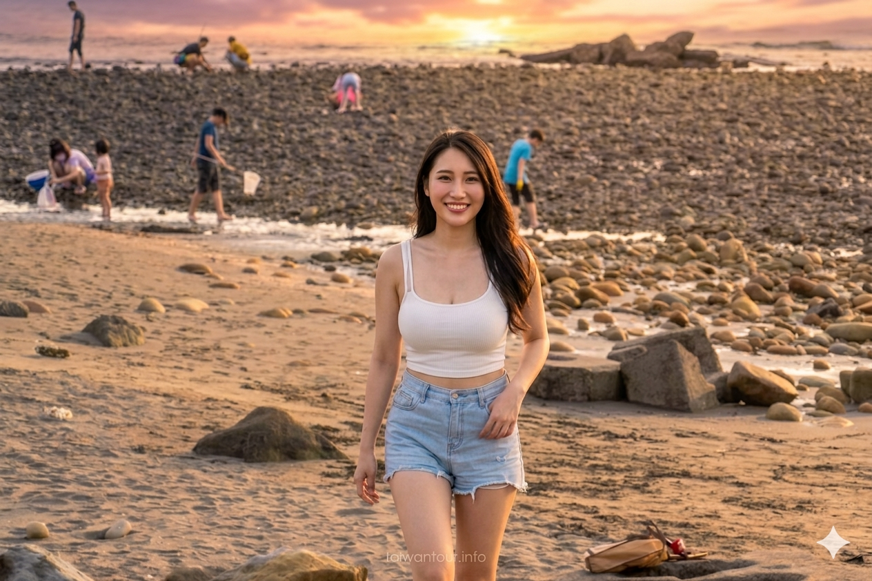 【豬鼻子沙灘】桃園親子玩水.網美約會景點