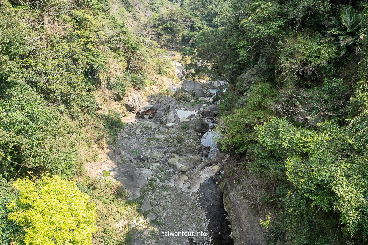 【苗栗神仙谷】斷層瀑布.絕美峽谷秘境！《賽德克．巴萊》一日遊懶人包