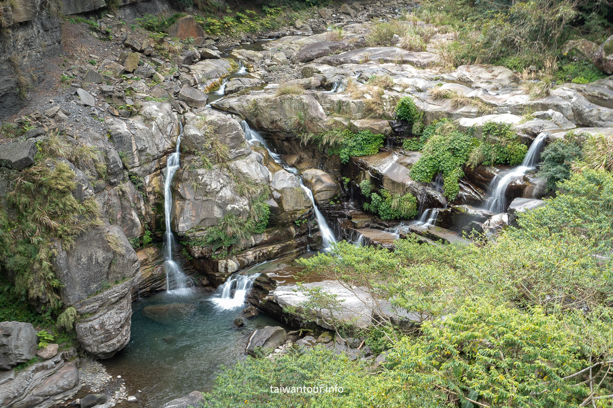 【苗栗神仙谷】斷層瀑布.絕美峽谷秘境！《賽德克．巴萊》一日遊懶人包