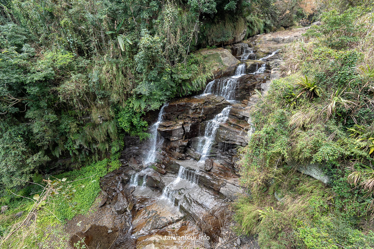 【苗栗神仙谷】斷層瀑布.絕美峽谷秘境！《賽德克．巴萊》一日遊懶人包