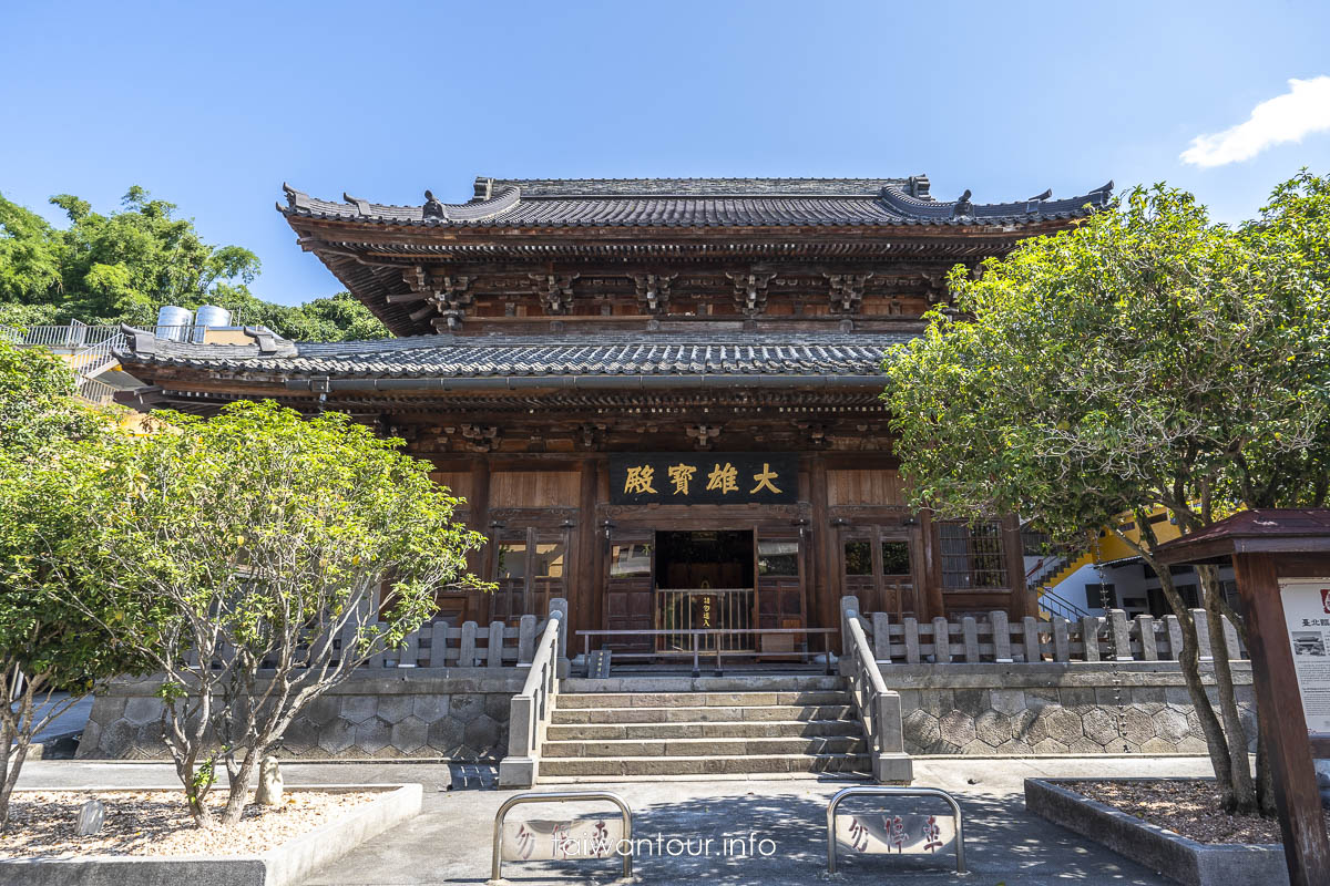 【臨濟護國禪寺】台北日式禪寺秘境.木造日式建築