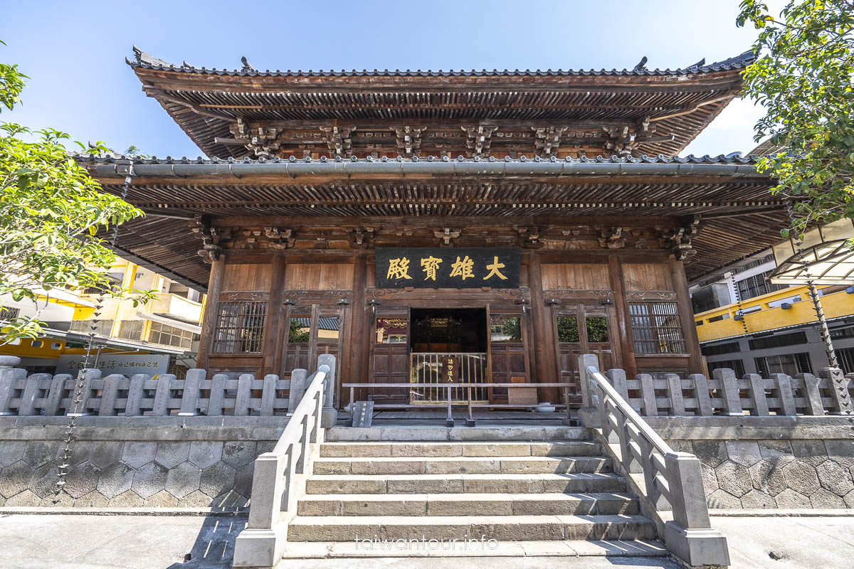 【臨濟護國禪寺】台北日式禪寺秘境.木造日式建築
