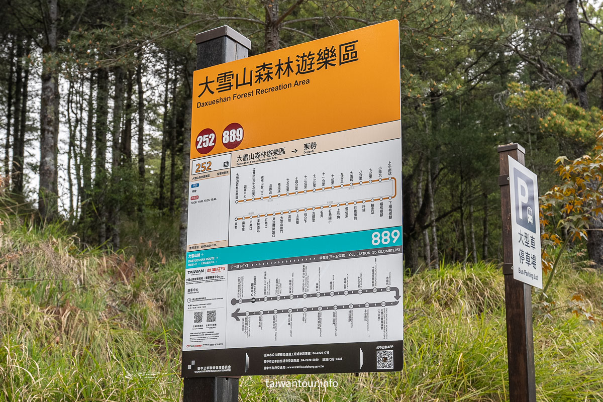 【大雪山森林浴步道】木馬道.巨木芬多精交通推薦