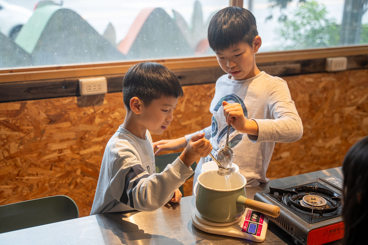 【大溪康莊有機秘境｜粽夏木時光】冰粽DIY、木盒子手作，親子食農體驗玩翻天！