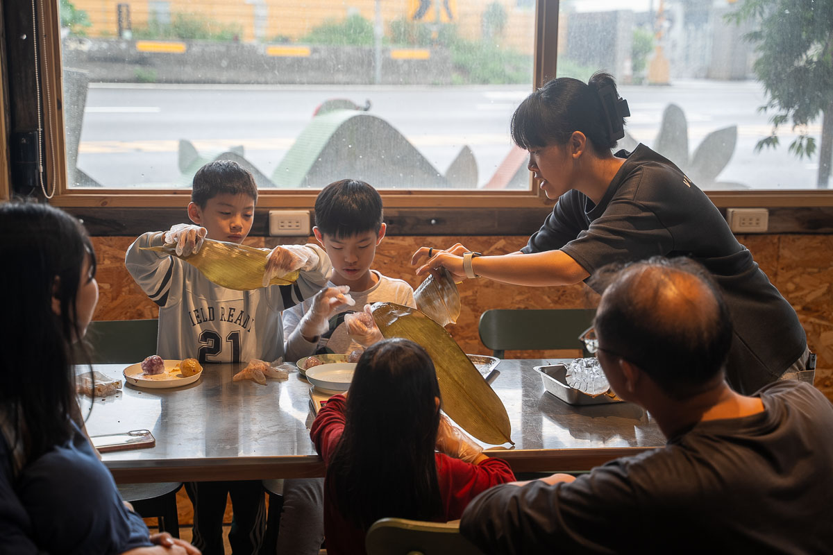 【大溪康莊有機秘境｜粽夏木時光】冰粽DIY、木盒子手作，親子食農體驗玩翻天！