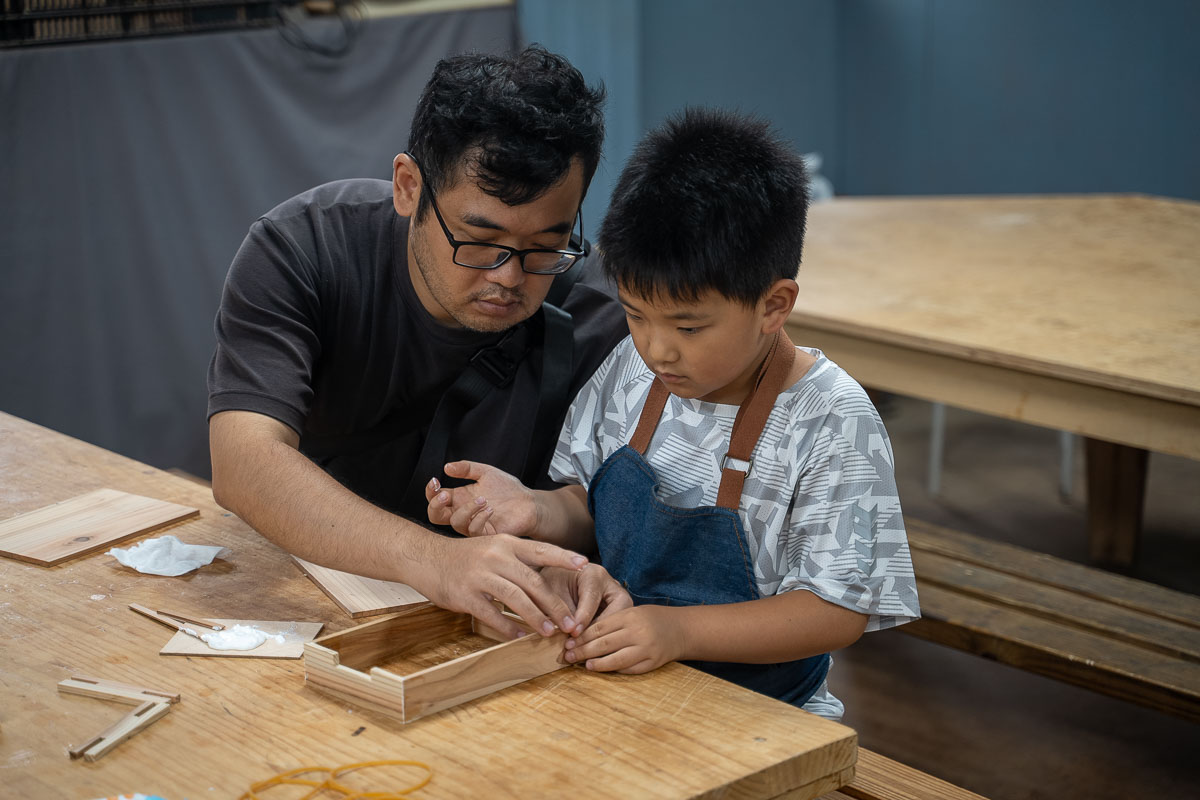 【大溪康莊有機秘境｜粽夏木時光】冰粽DIY、木盒子手作，親子食農體驗玩翻天！