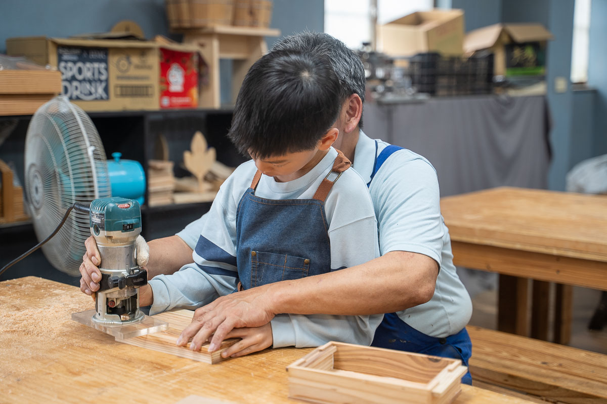 【大溪康莊有機秘境｜粽夏木時光】冰粽DIY、木盒子手作，親子食農體驗玩翻天！