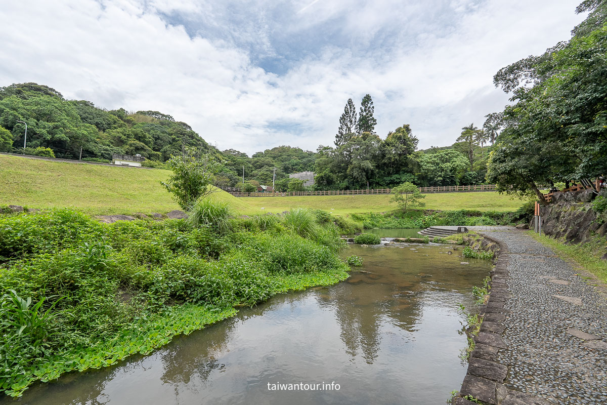 【大溝溪溪畔步道.圓覺瀑布】台北景點推薦內湖親子旅遊秘境.交通