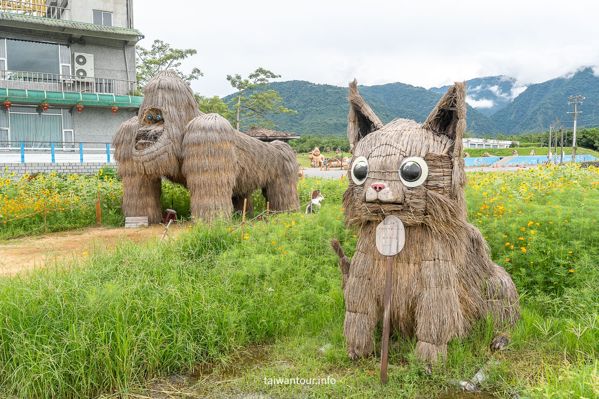 【富里稻草藝術景觀區】交通、歷史、巨型大猩猩展品與必拍亮點