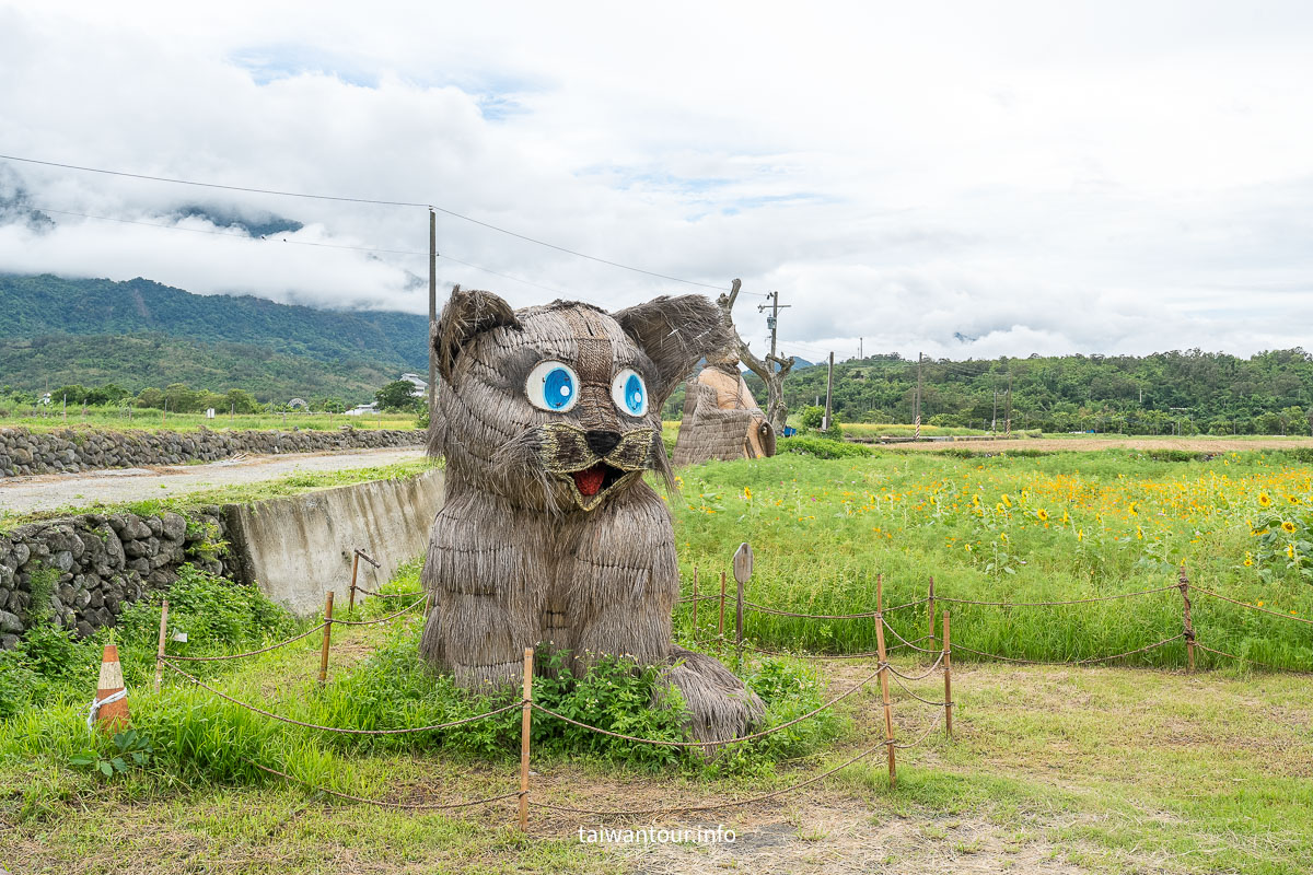 【富里稻草藝術景觀區】交通、歷史、巨型大猩猩展品與必拍亮點