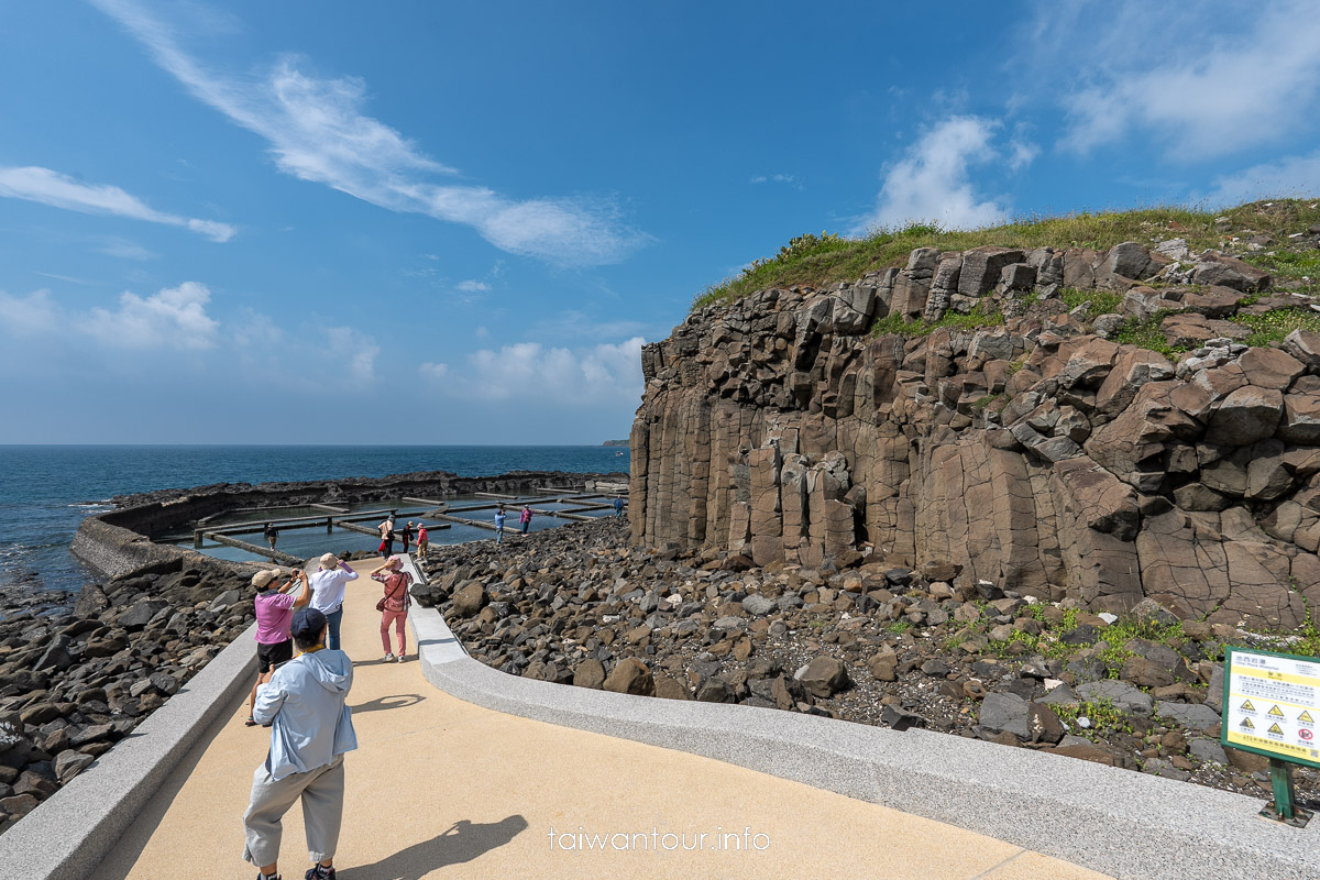 【池西岩瀑、九孔瀑布】澎湖西嶼秘境.退潮才能看見的玄武岩海岸奇景! 【池西岩瀑、九孔瀑布】澎湖西嶼秘境.退潮才能看見的玄武岩海岸奇景!
