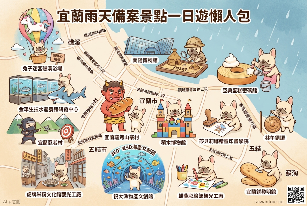 【宜蘭雨天備案景點一日遊懶人包】精選30處觀光工廠.博物館 【宜蘭雨天備案景點一日遊懶人包】精選30處觀光工廠.博物館