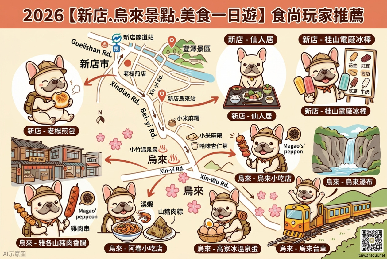 2026【新店.烏來景點.美食一日遊】食尚玩家推薦 2026【新店.烏來景點.美食一日遊】食尚玩家推薦