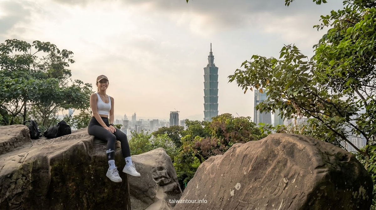 【象山步道】台北景點推薦信義區一線天.大石壁親子步道