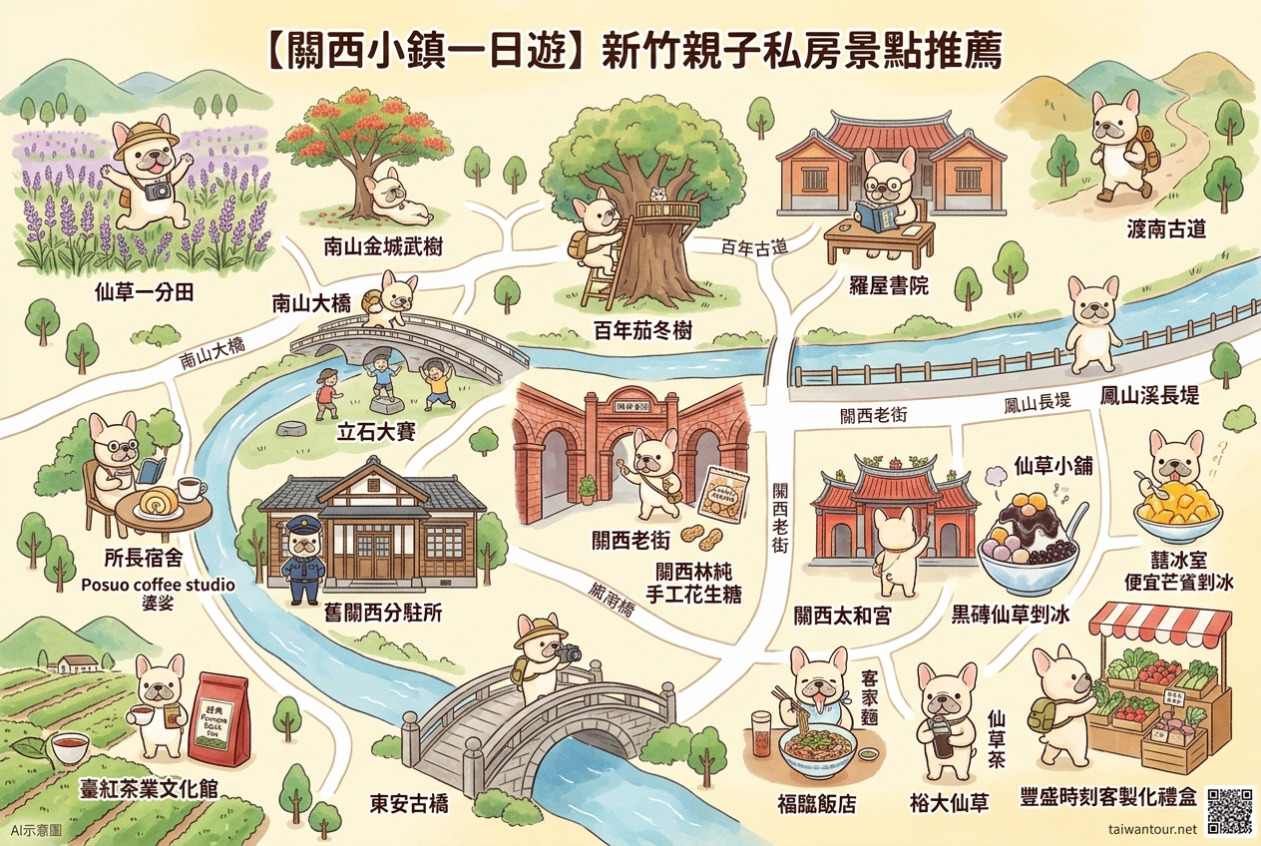 【關西小鎮一日遊】新竹親子私房景點推薦