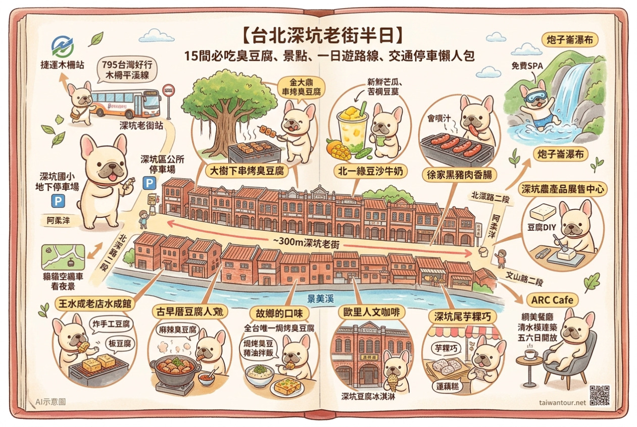 【台北深坑老街半日】15間必吃臭豆腐、景點、一日遊路線、交通停車懶人包 【台北深坑老街半日】15間必吃臭豆腐、景點、一日遊路線、交通停車懶人包