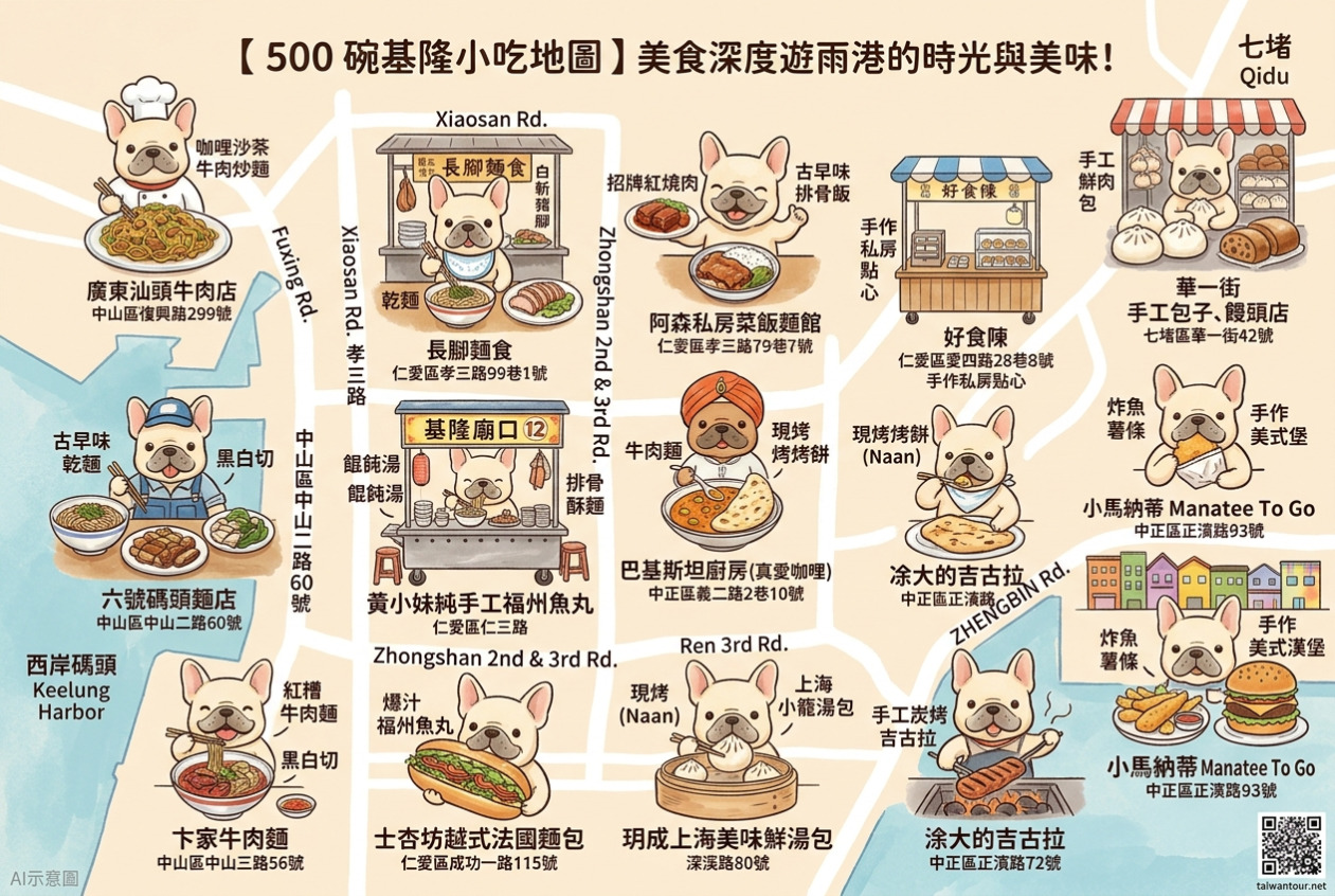 閱讀文章：【 500 碗基隆小吃地圖】美食深度遊雨港的時光與美味！